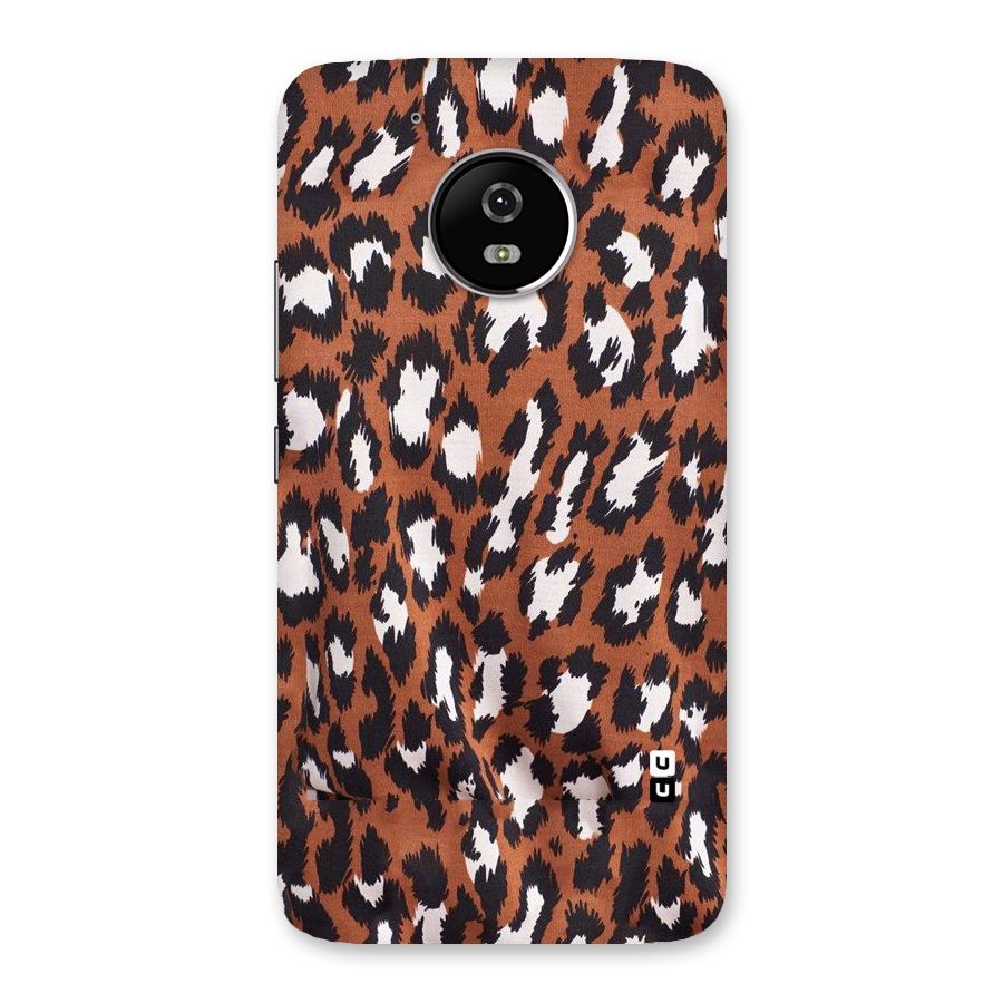 Leapord Design Back Case for Moto G5