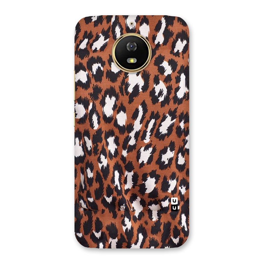 Leapord Design Back Case for Moto G5s