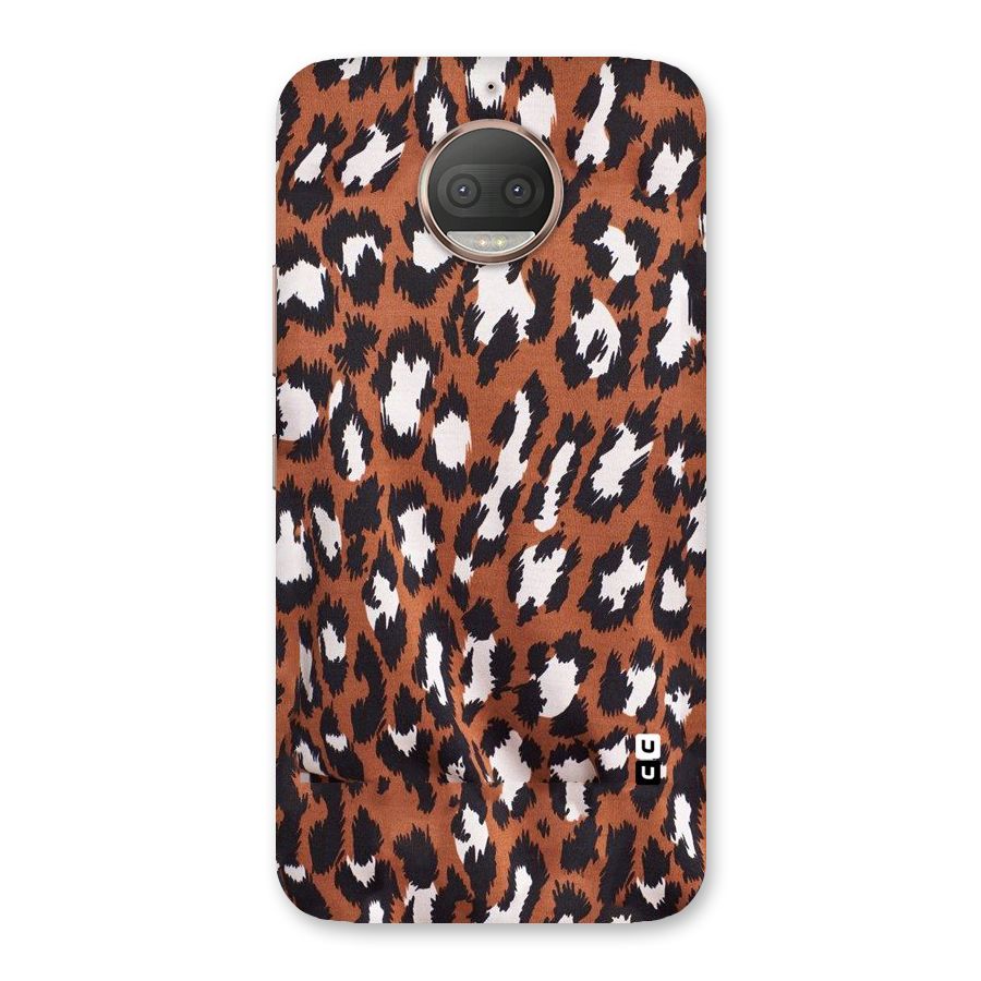 Leapord Design Back Case for Moto G5s Plus