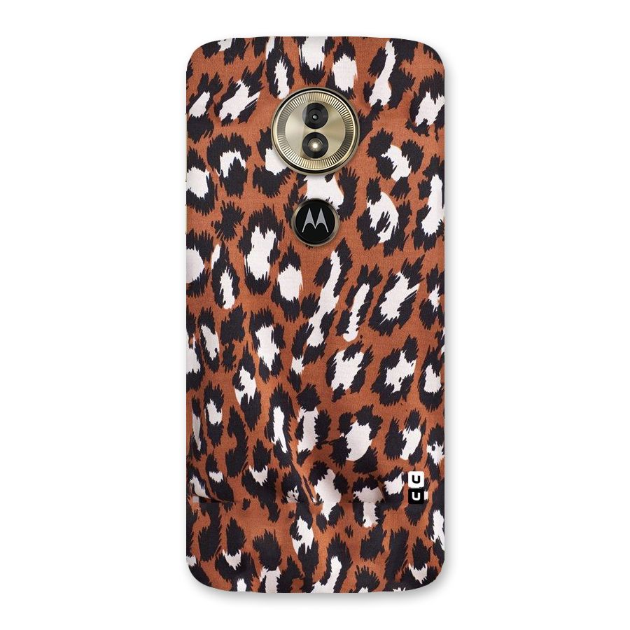 Leapord Design Back Case for Moto G6 Play
