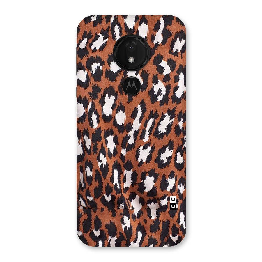 Leapord Design Back Case for Moto G7 Power