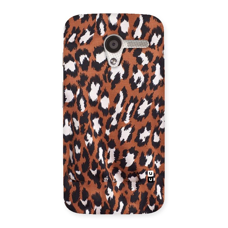 Leapord Design Back Case for Moto X