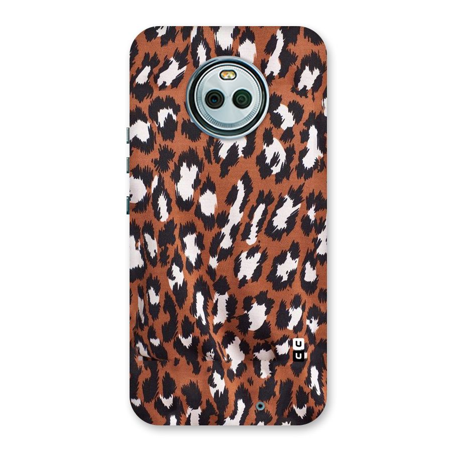 Leapord Design Back Case for Moto X4