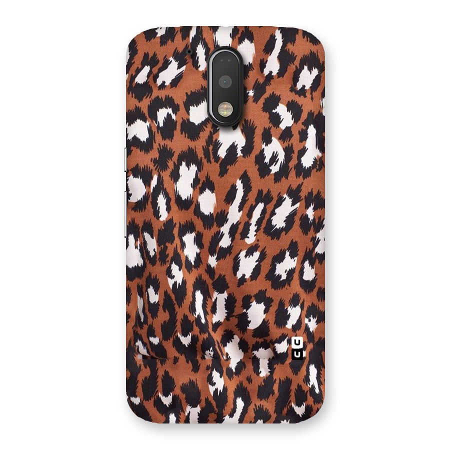 Leapord Design Back Case for Motorola Moto G4