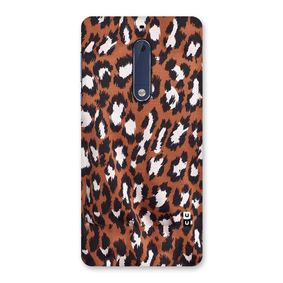 Leapord Design Back Case for Nokia 5