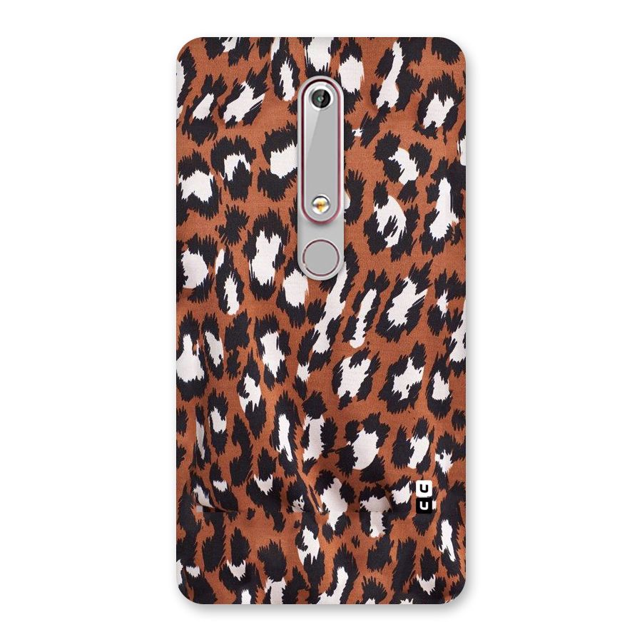 Leapord Design Back Case for Nokia 6.1