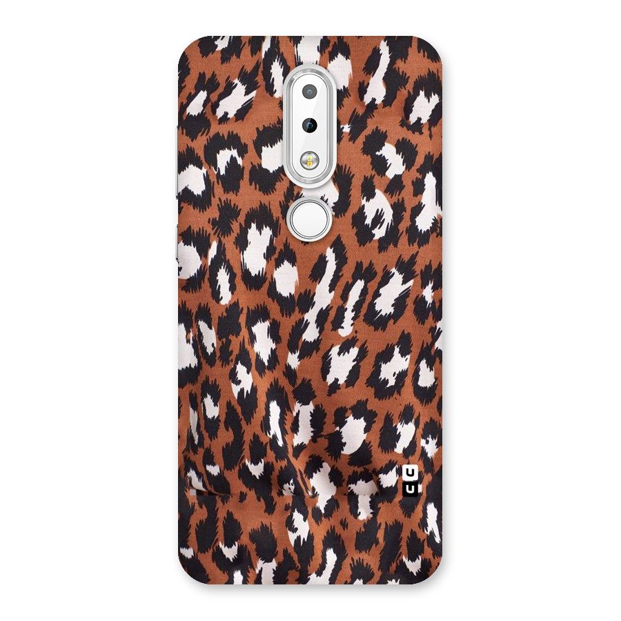 Leapord Design Back Case for Nokia 6.1 Plus