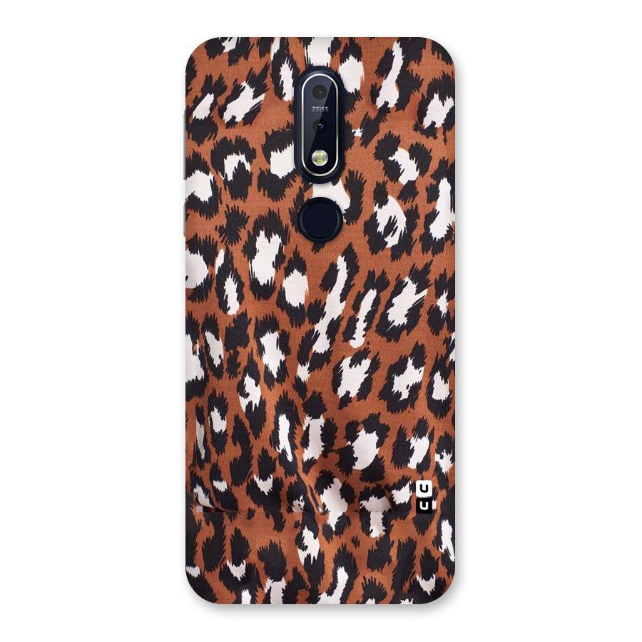 Leapord Design Back Case for Nokia 7.1