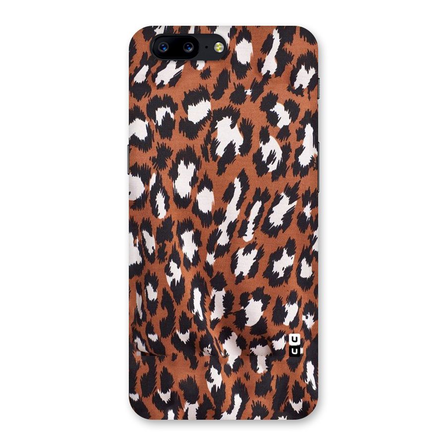 Leapord Design Back Case for OnePlus 5