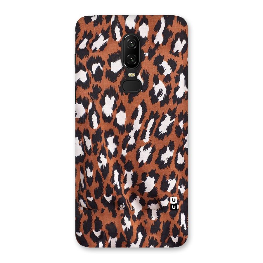 Leapord Design Back Case for OnePlus 6