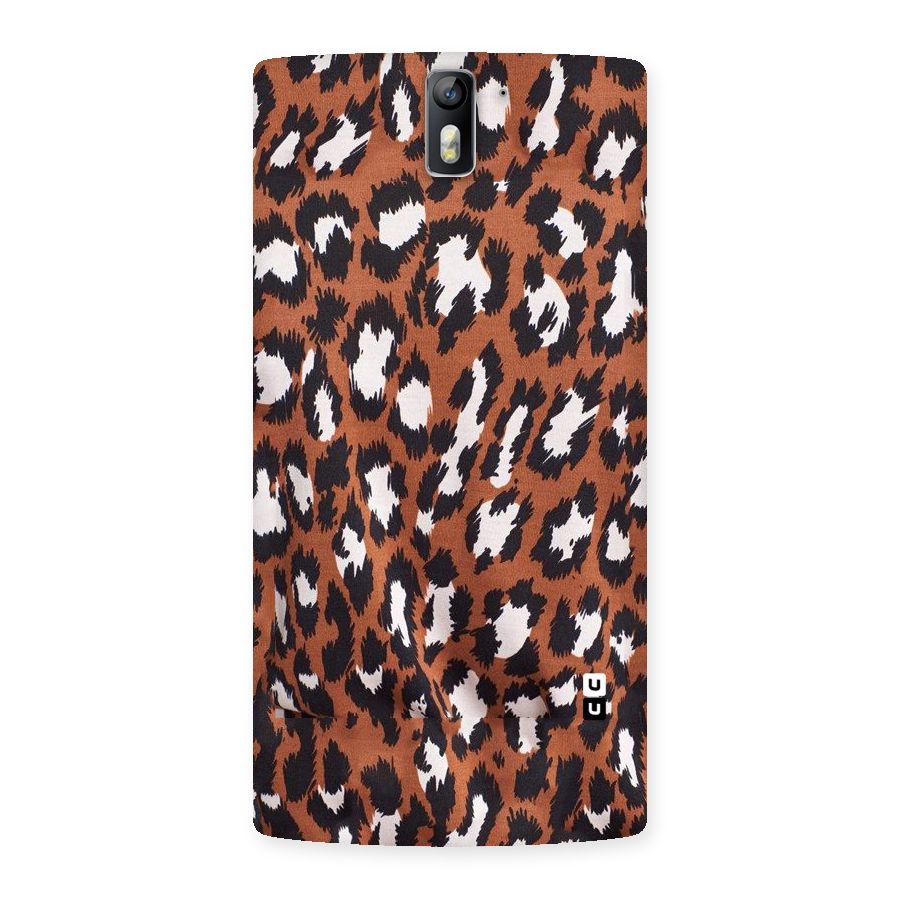 Leapord Design Back Case for One Plus One