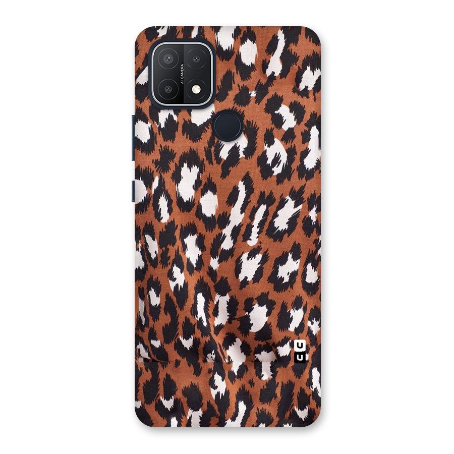 Leapord Design Back Case for Oppo A15