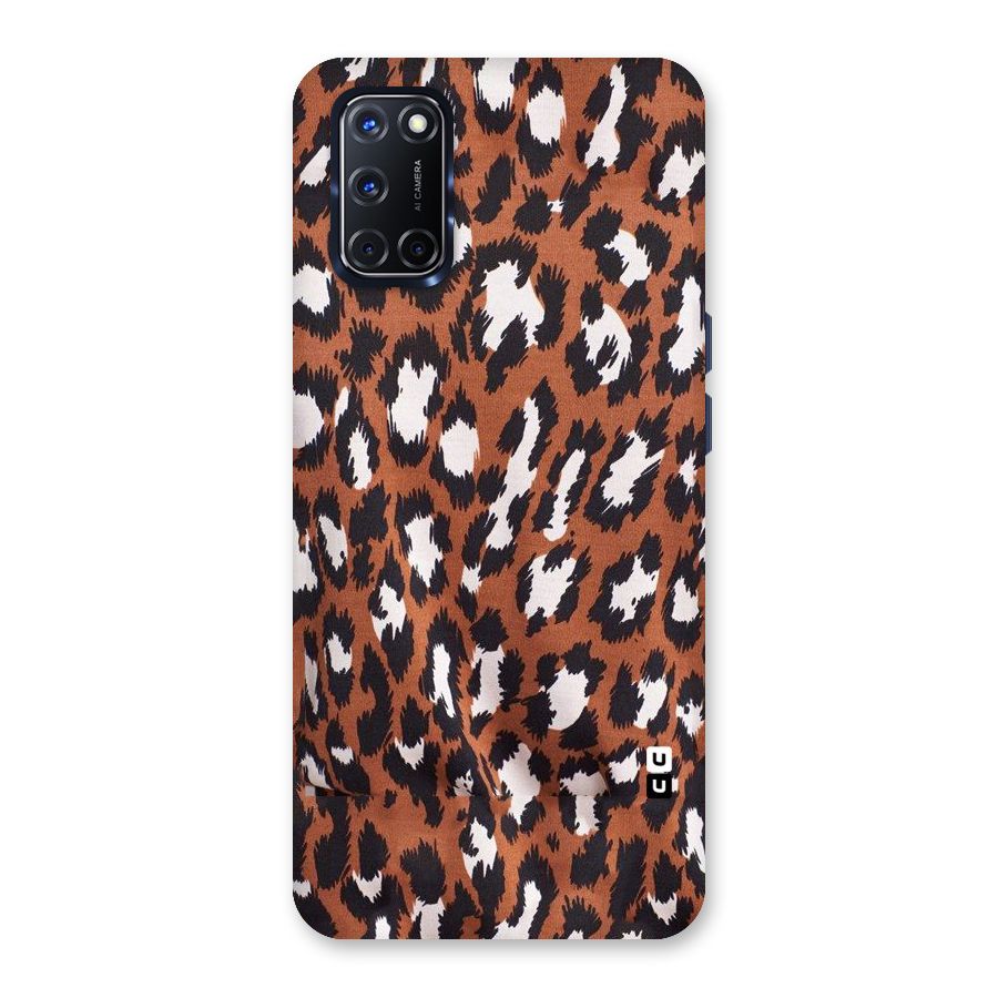 Leapord Design Back Case for Oppo A52