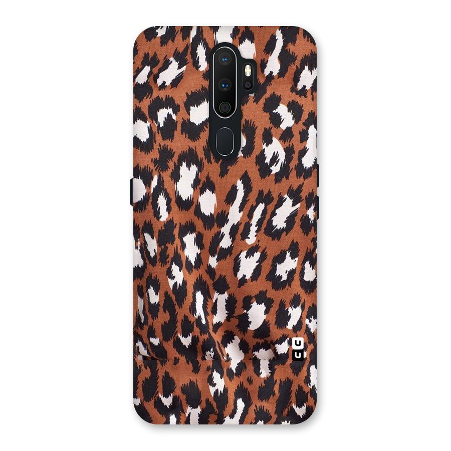 Leapord Design Back Case for Oppo A5 (2020)