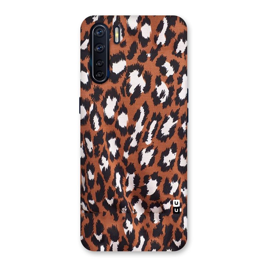 Leapord Design Back Case for Oppo F15