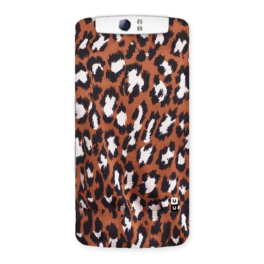 Leapord Design Back Case for Oppo N1