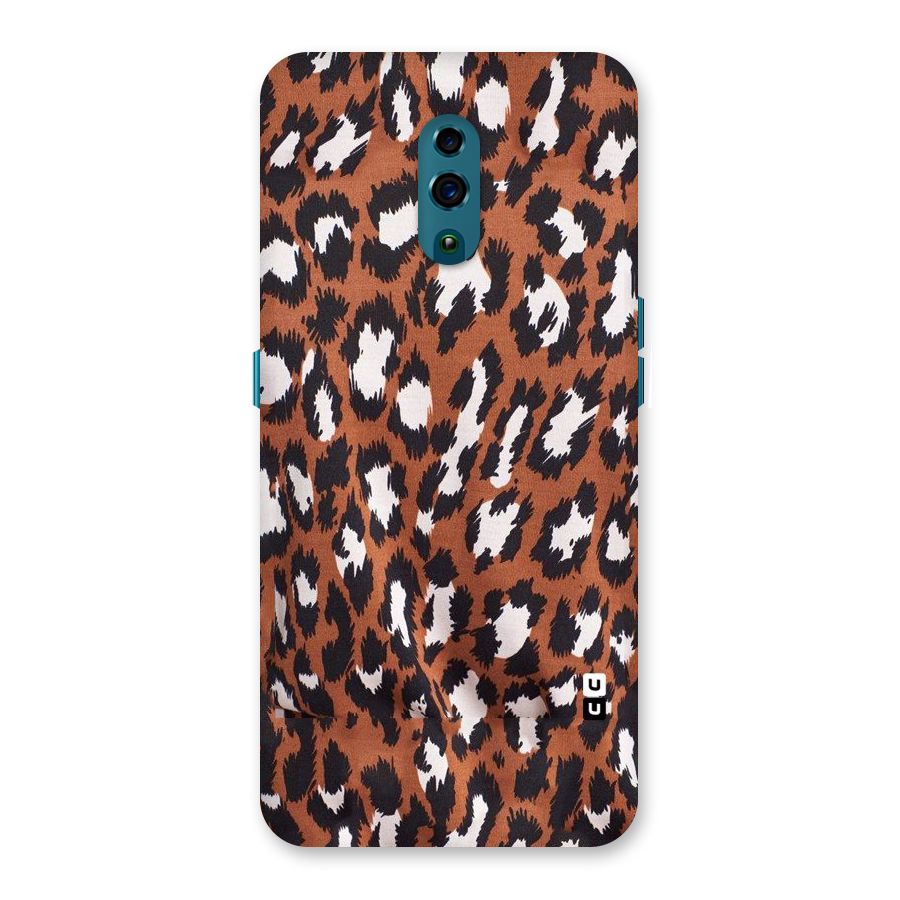 Leapord Design Back Case for Oppo Reno