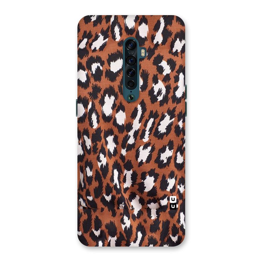 Leapord Design Back Case for Oppo Reno2