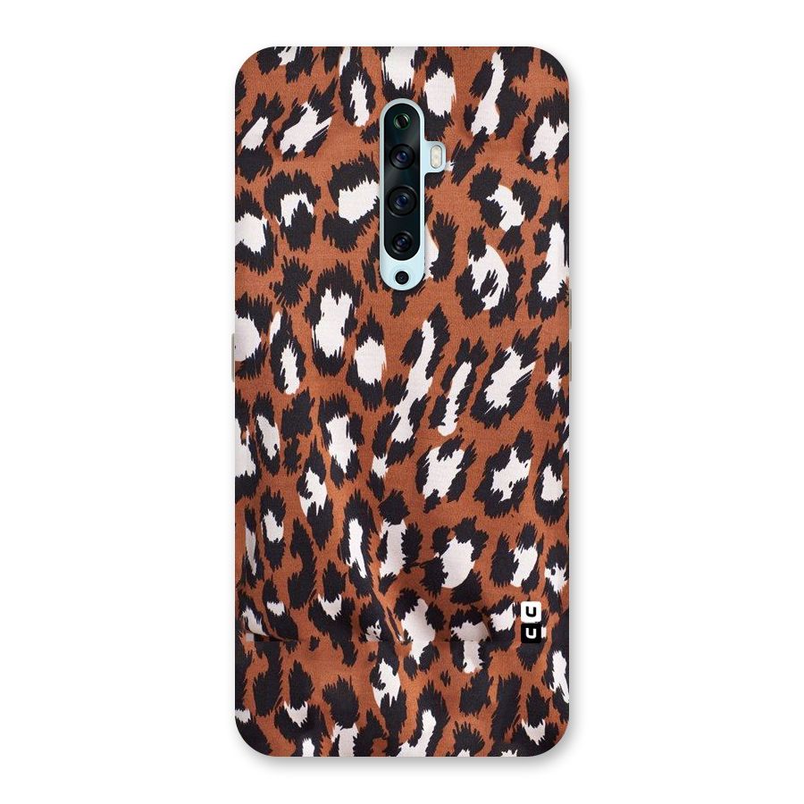 Leapord Design Back Case for Oppo Reno2 F
