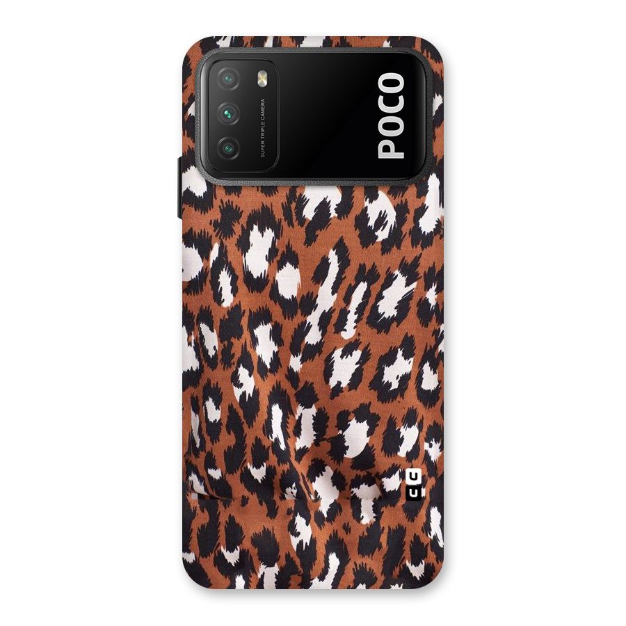Leapord Design Back Case for Poco M3