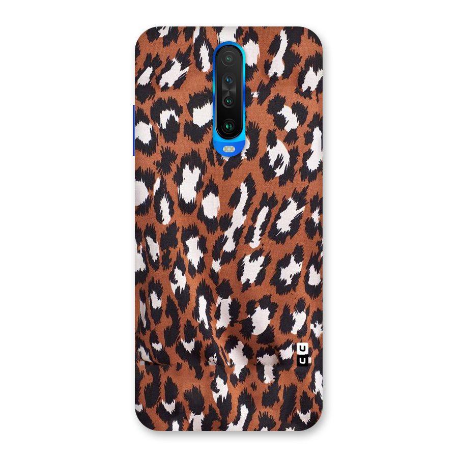 Leapord Design Back Case for Poco X2