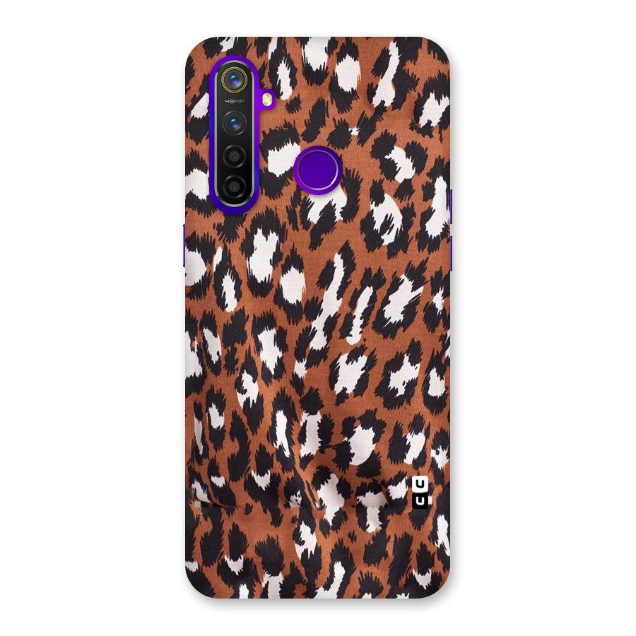 Leapord Design Back Case for Realme 5 Pro
