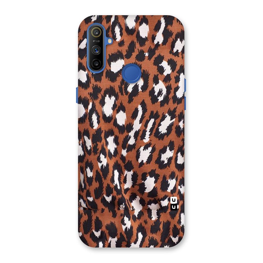 Leapord Design Back Case for Realme Narzo 10A