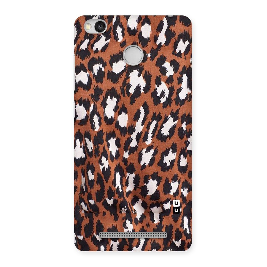 Leapord Design Back Case for Redmi 3S Prime
