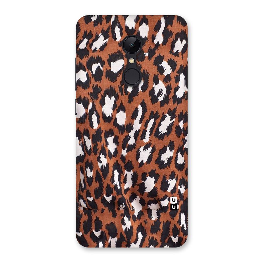 Leapord Design Back Case for Redmi 5