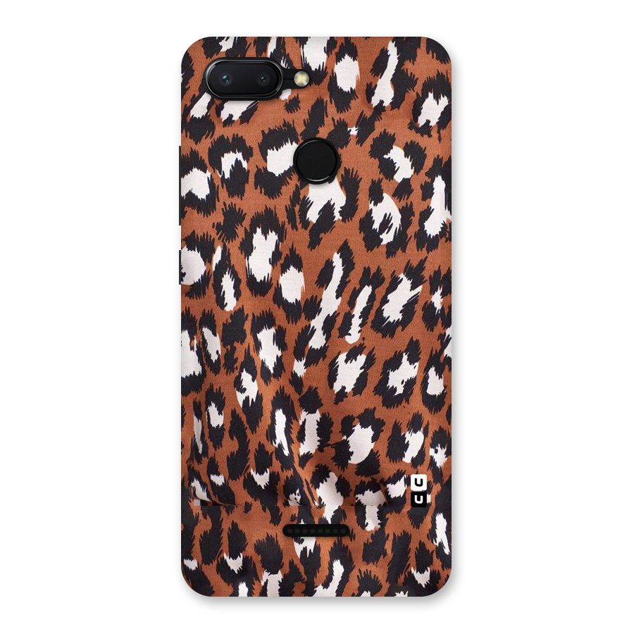Leapord Design Back Case for Redmi 6