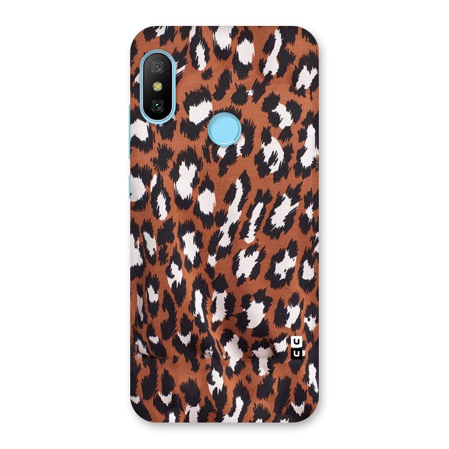 Leapord Design Back Case for Redmi 6 Pro