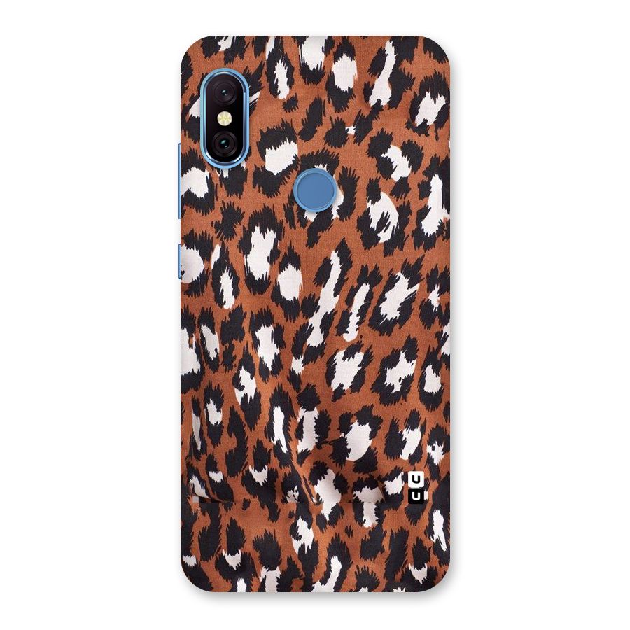 Leapord Design Back Case for Redmi Note 6 Pro