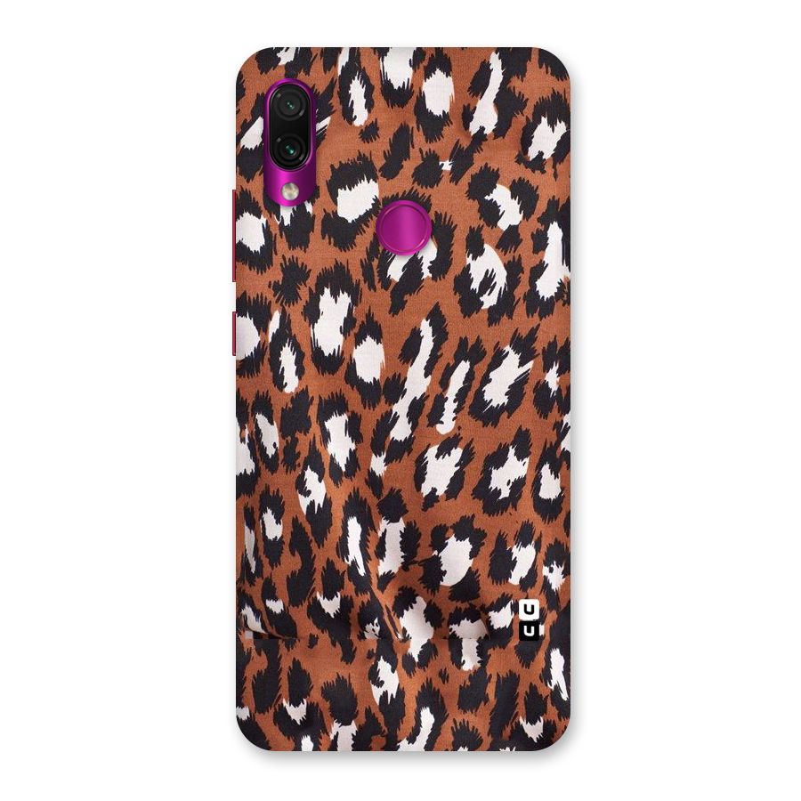 Leapord Design Back Case for Redmi Note 7 Pro