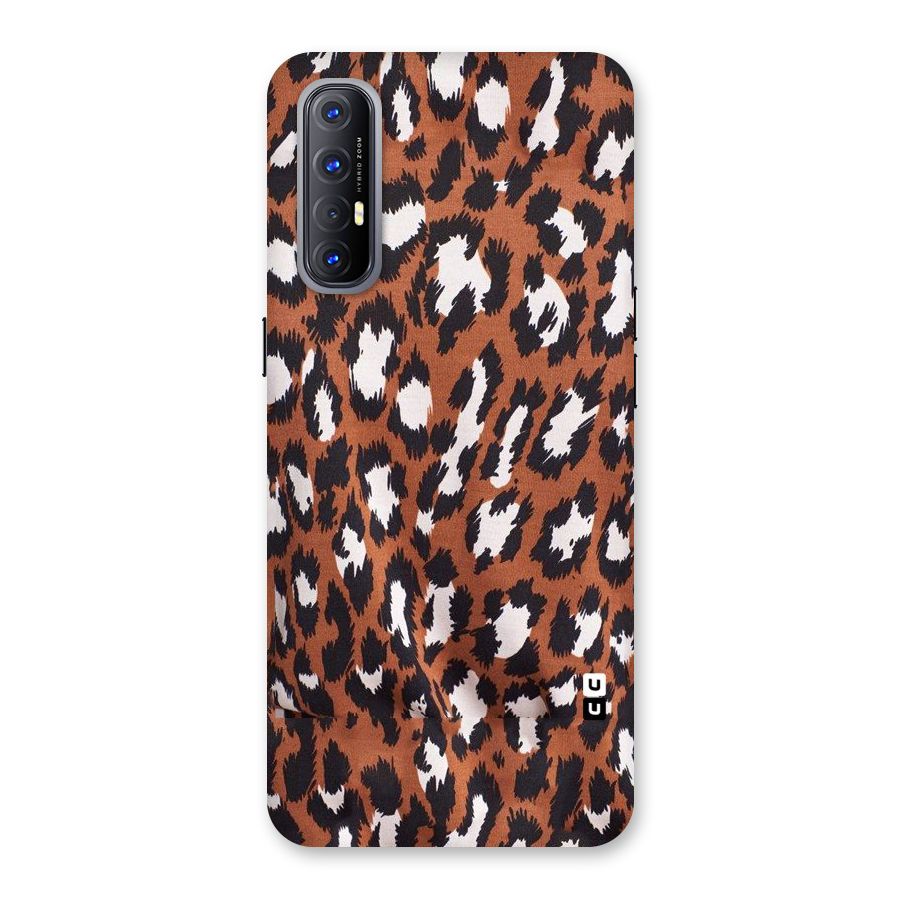 Leapord Design Back Case for Reno3 Pro