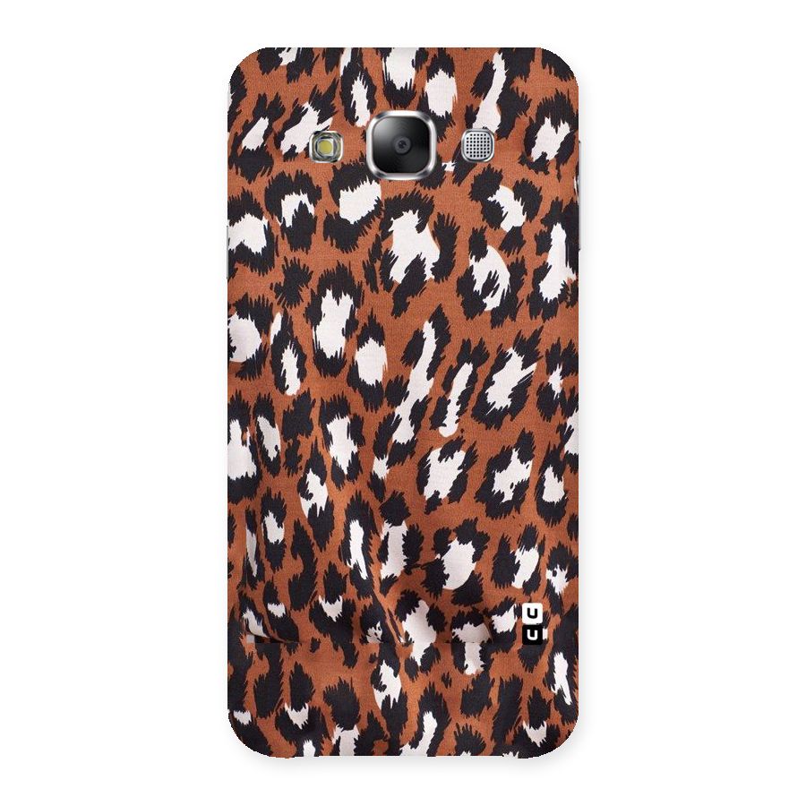 Leapord Design Back Case for Samsung Galaxy E5