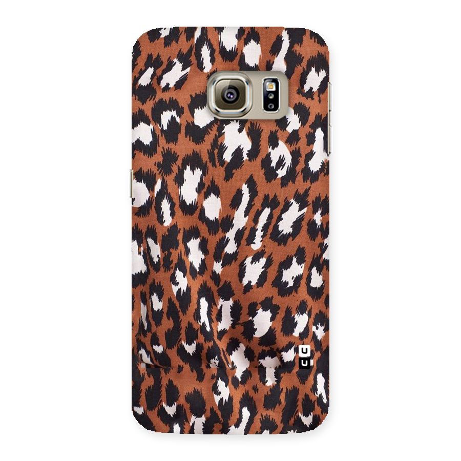 Leapord Design Back Case for Samsung Galaxy S6 Edge