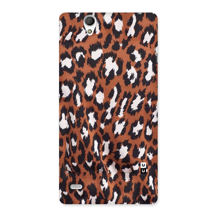 Leapord Design Back Case for Sony Xperia C4