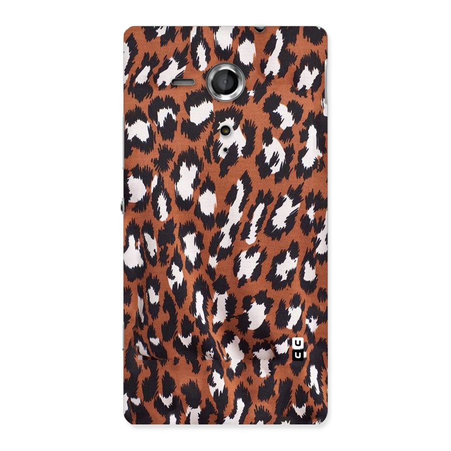 Leapord Design Back Case for Sony Xperia SP