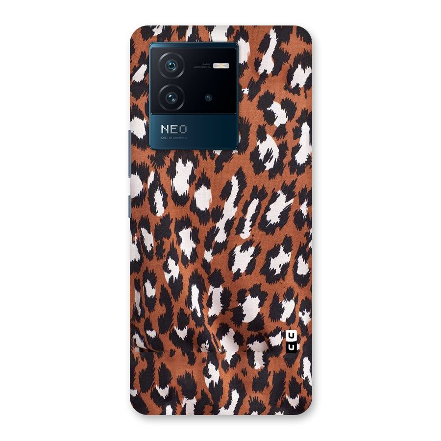 Leapord Design Back Case for Vivo iQOO Neo 6 5G