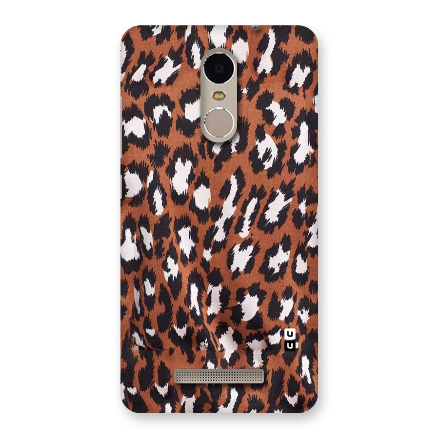 Leapord Design Back Case for Xiaomi Redmi Note 3