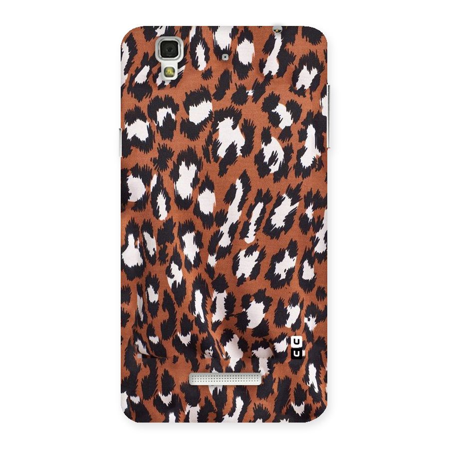 Leapord Design Back Case for Yu Yureka