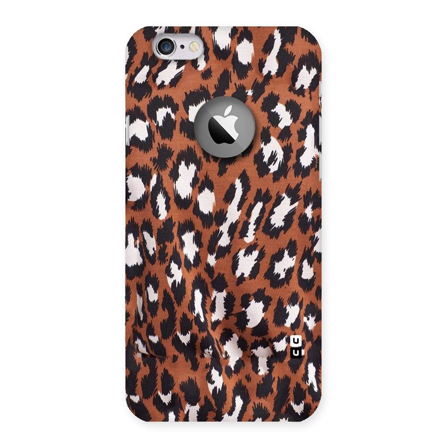 Leapord Design Back Case for iPhone 6 Logo Cut