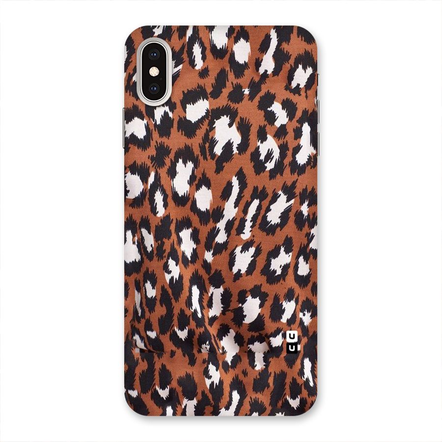 Leapord Design Back Case for iPhone XS Max