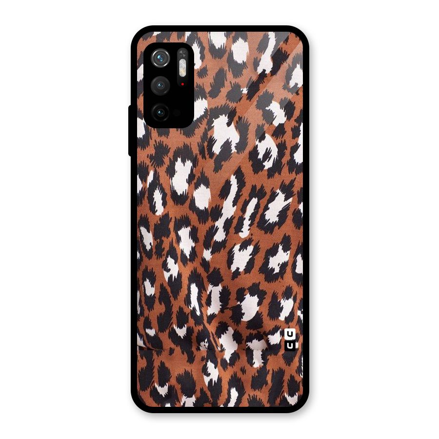 Leapord Design Glass Back Case for Poco M3 Pro 5G