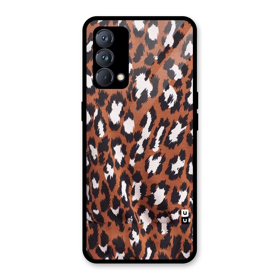 Leapord Design Glass Back Case for Realme GT Master Edition