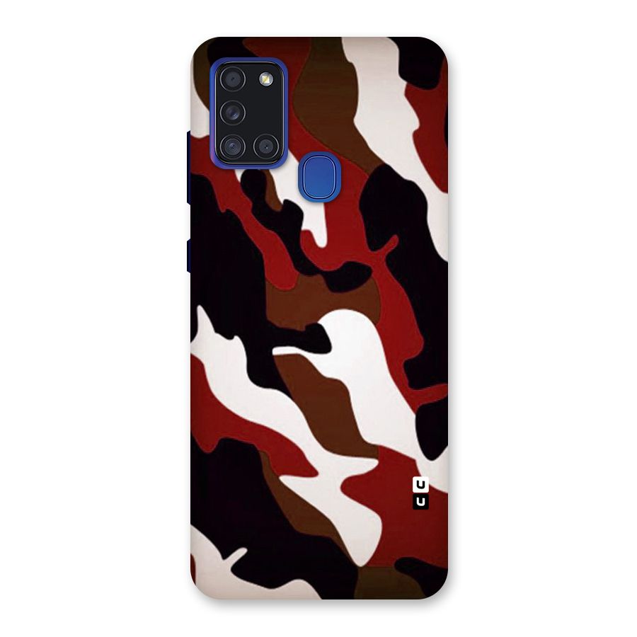 Leapord Pattern Back Case for Galaxy A21s