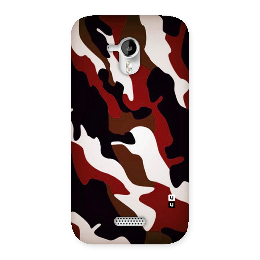 Leapord Pattern Back Case for Micromax Canvas HD A116