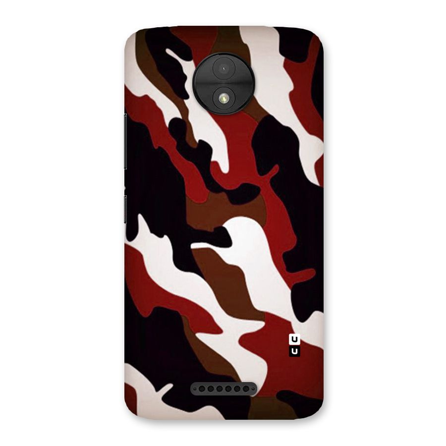 Leapord Pattern Back Case for Moto C