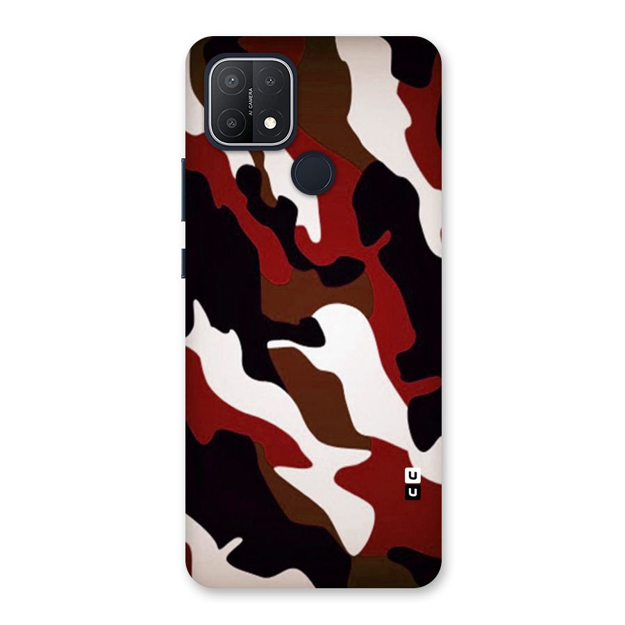 Leapord Pattern Back Case for Oppo A15