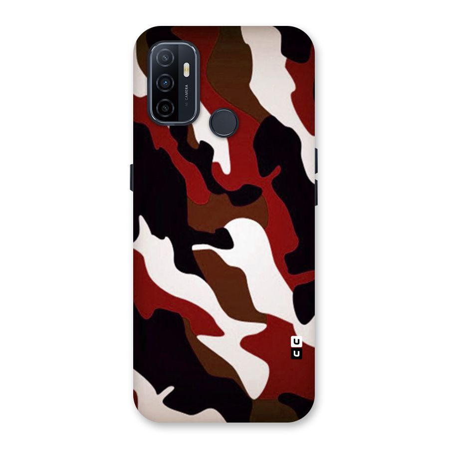 Leapord Pattern Back Case for Oppo A32